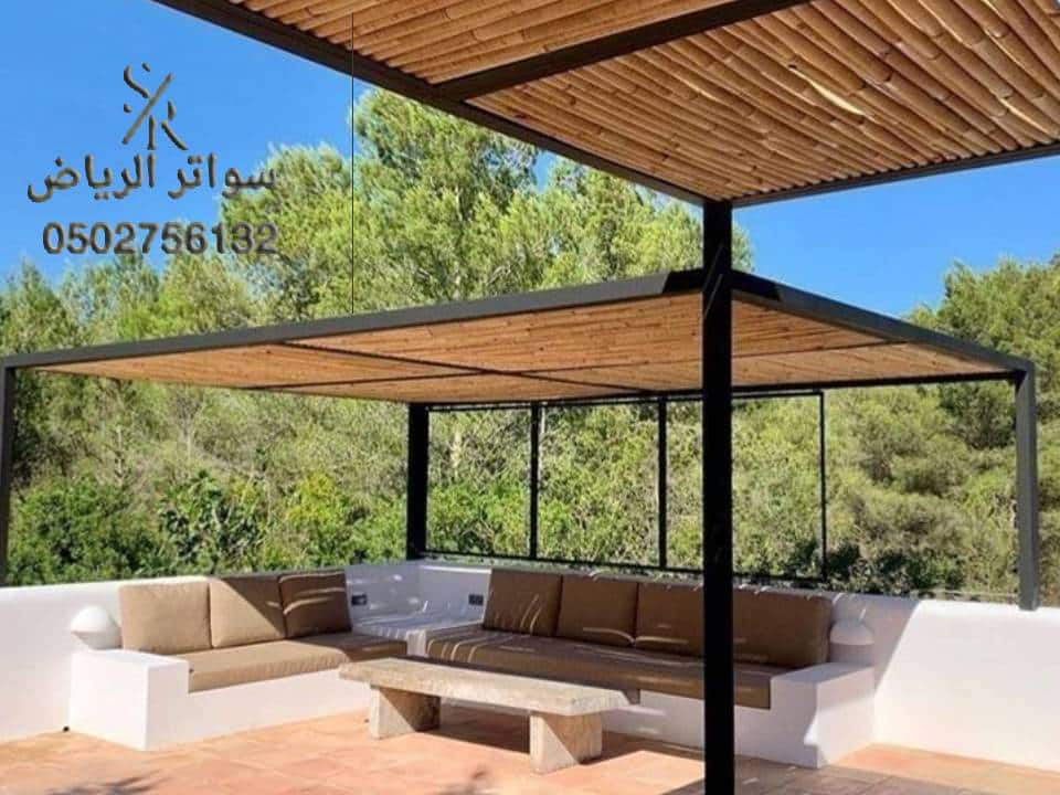 مظلات خيزران الرياض 0502756132 تركيب مظلة خيزران للحدائق