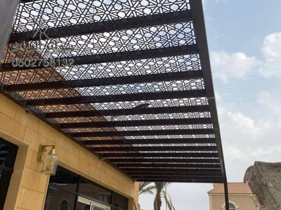 تصميم مظلات قص ليزر بالرياض