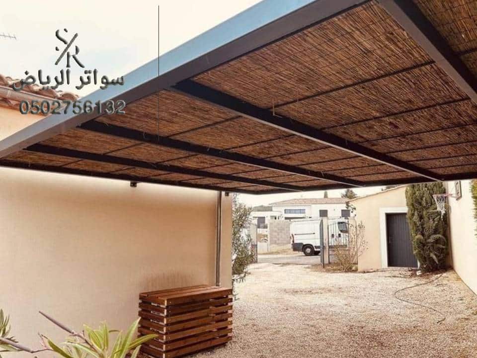 مظلات خيزران الرياض 