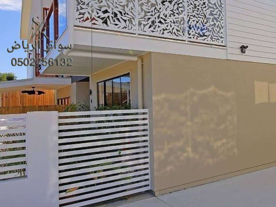 سواتر بلاستيك الرياض 0502756132 أشكال السواتر بلاستيكي خشب للحوش